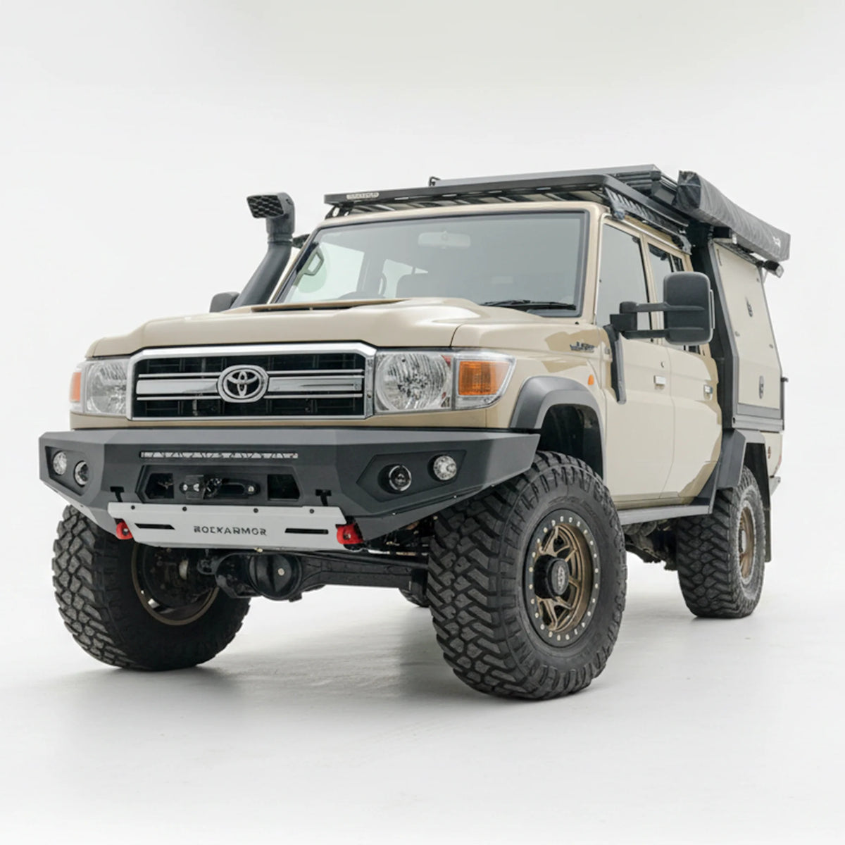 Toyota 70 Series GT Bumper No Loop Bull Bar | Suits 76, 78, 79 | 03/2007 - 11/2023
