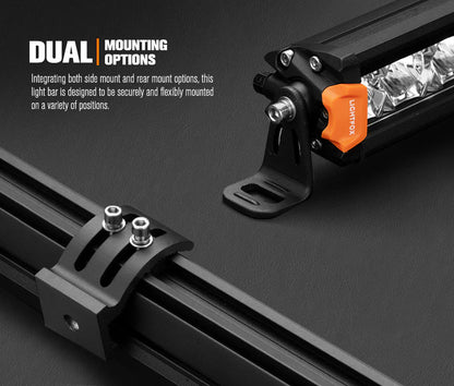 Lightfox Vega Series Pair 8inch Osram LED Light Bar 1Lux @ 606m 8,856 Lumens - image 5