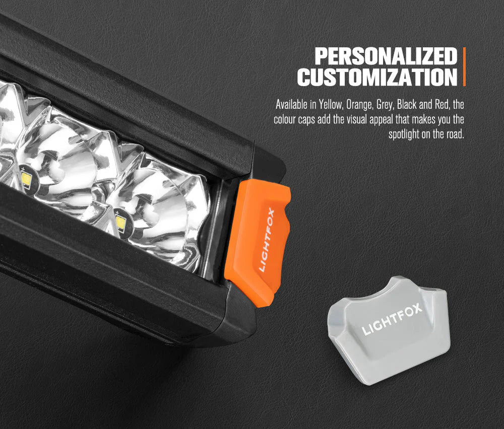 Lightfox Vega Series Pair 8inch Osram LED Light Bar 1Lux @ 606m 8,856 Lumens - image 6