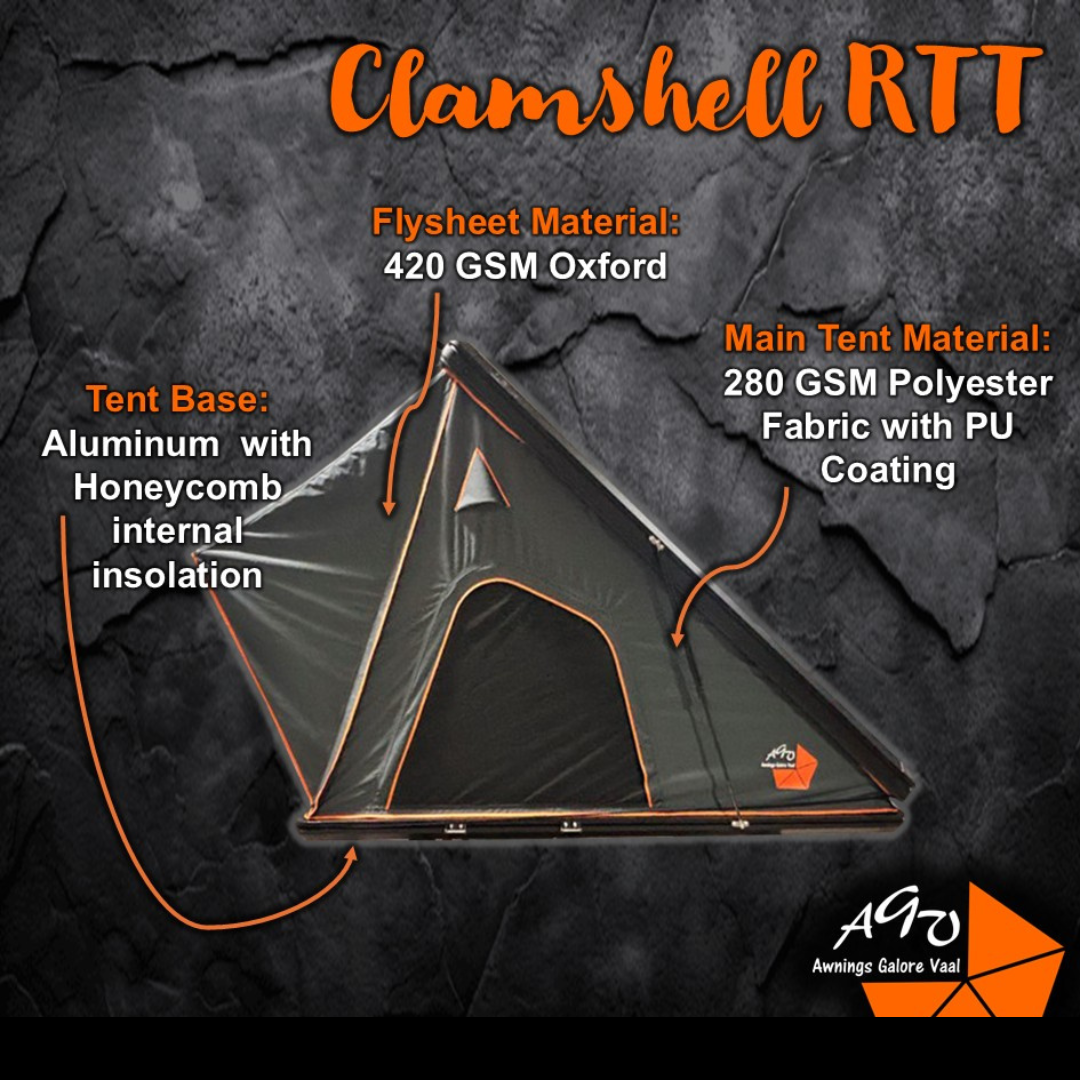AGV clam shell roof top tent - image 3