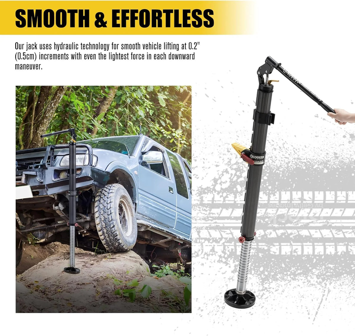 Hydraulic Lift Jack with Lift Mate & Storage Bag 4,409lbs Capacity - image 8