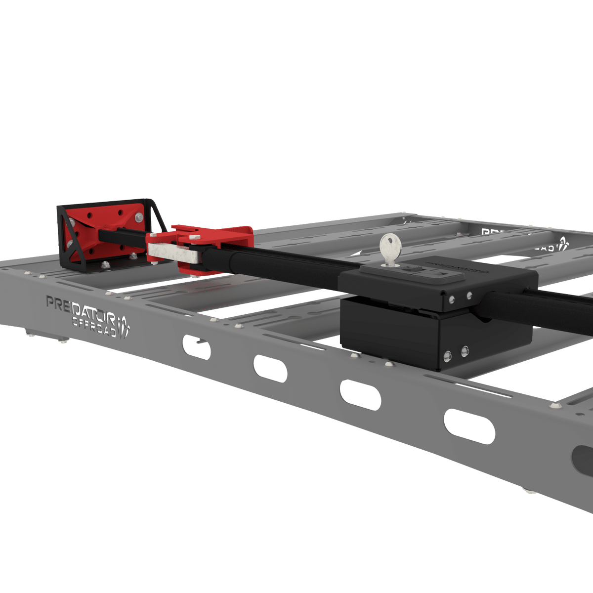 High Lift Jack Bracket Push Lock detail
