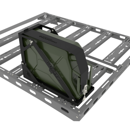 Single Jerry Can Bracket detail