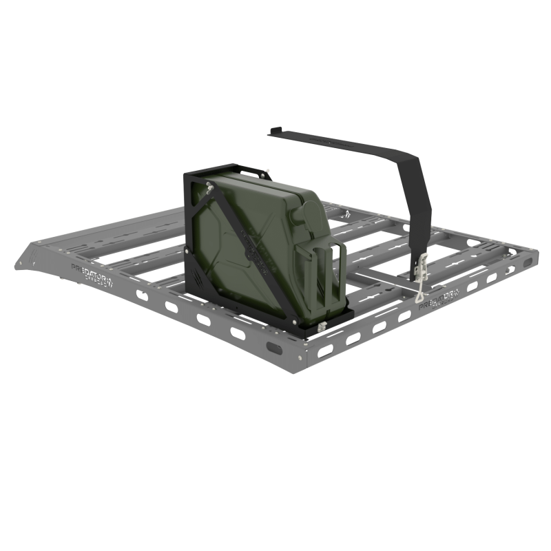 Single Jerry Can Bracket detail