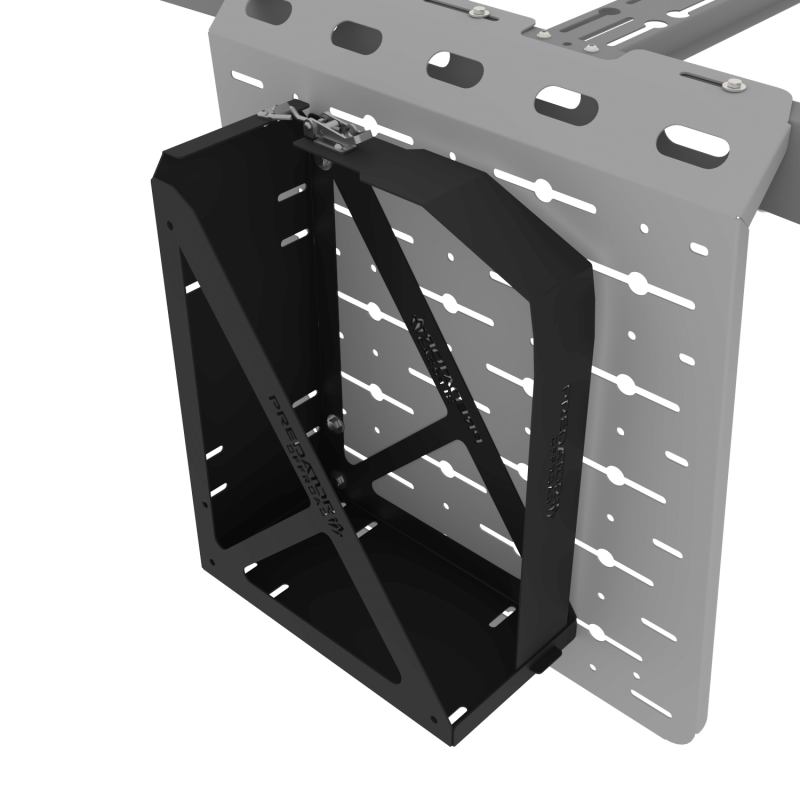 Side Mounted Jerry Can Bracket detail