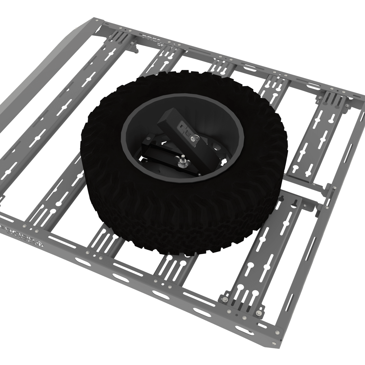 Spare Wheel Bracket detail