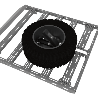 Spare Wheel Bracket detail