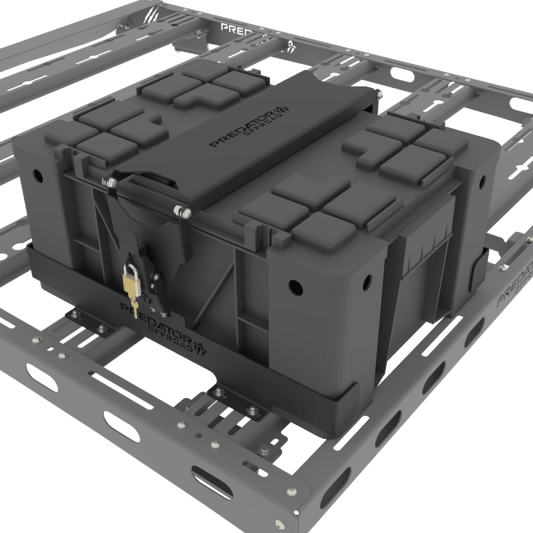 Ammo Box Brackets Lockable detail