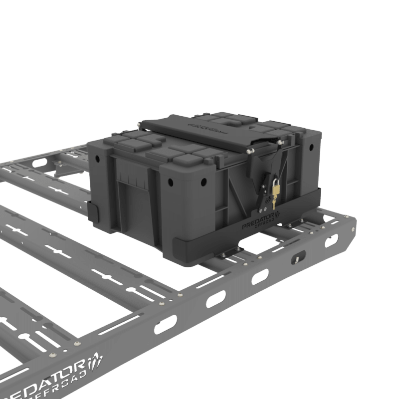 Ammo Box Brackets Lockable detail