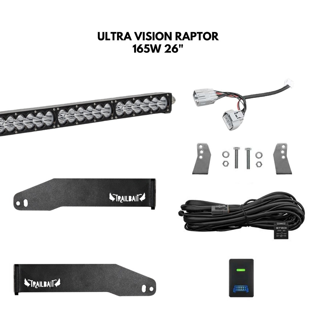 TRAILBAIT Toyota Prado Behind-Grille Light Bar - image 5