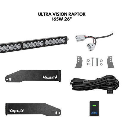 TRAILBAIT Toyota Prado Behind-Grille Light Bar - image 5