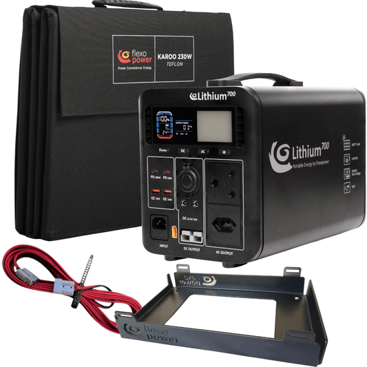 Lithium700 and Karoo230W starter system