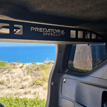 Toyota Fortuner D4D Interior Rear Molle Rack detail