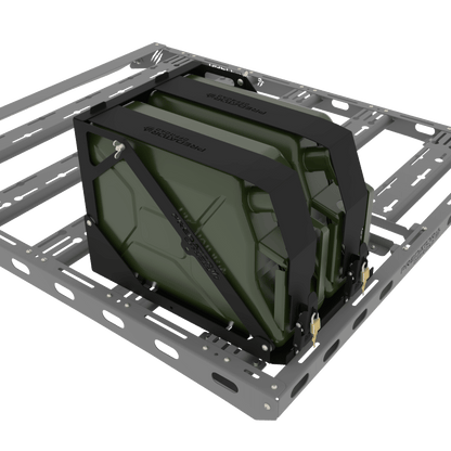 Dual Jerry Can Bracket detail