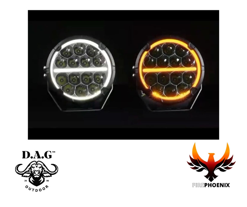 D.A.G Fire Phoenix 6.5'' DRL LED SPOTLIGHT SET - image 2