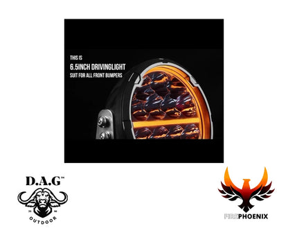 D.A.G Fire Phoenix 6.5'' DRL LED SPOTLIGHT SET - image 4