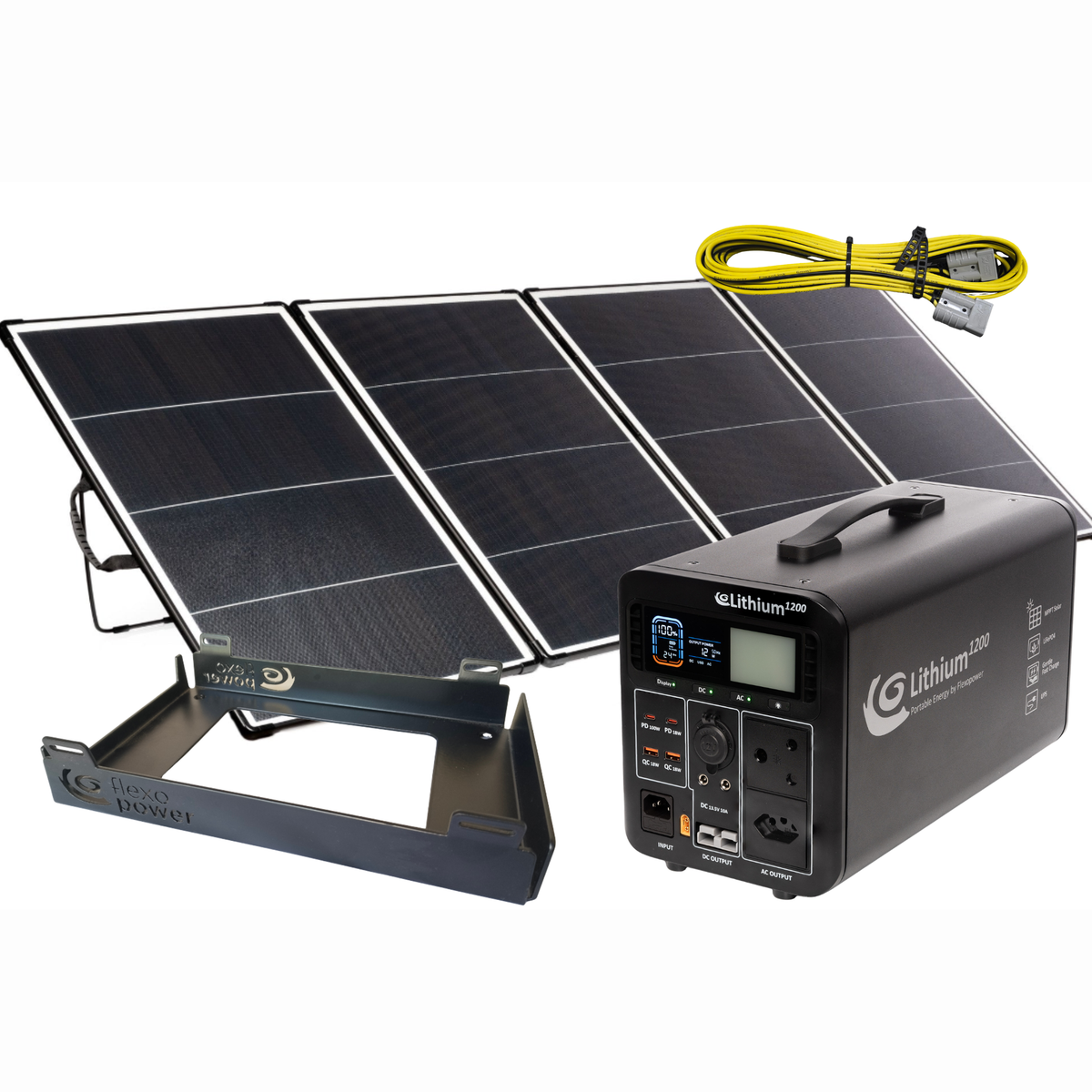 Lithium1200 and Kalahari400W overland system