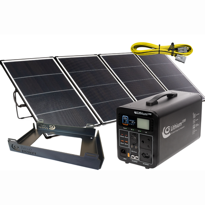 Lithium1200 and Kalahari400W overland system