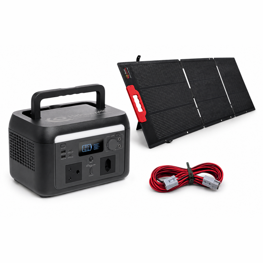 Lithium600 and FlexoSun165W starter system