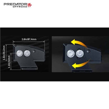40" White & Golden LED Bar Kit for Predator Roof Racks - image 3