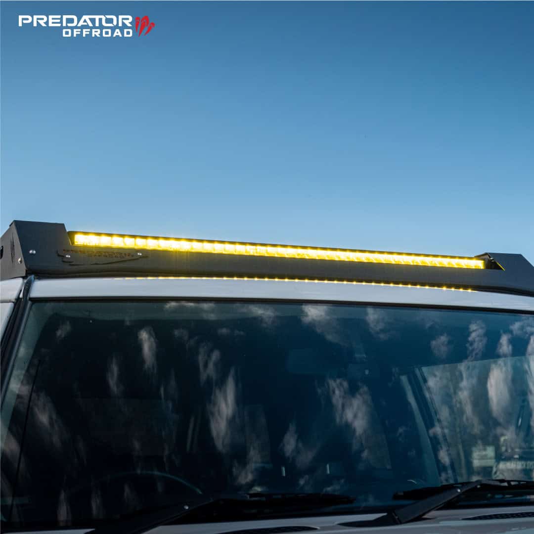 40" White & Golden LED Bar Kit for Predator Roof Racks - image 2