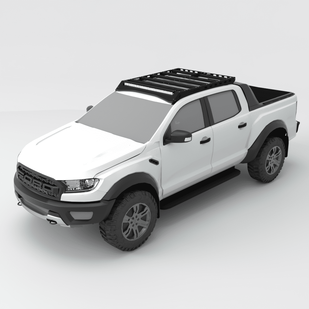 Ford Ranger T6-T8 DC Roof Rack detail