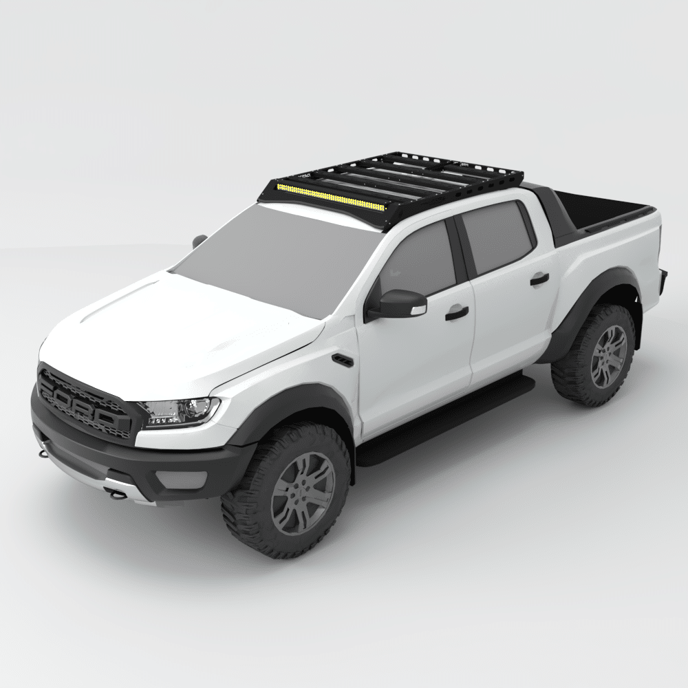 Ford Ranger T6-T8 DC Roof Rack detail
