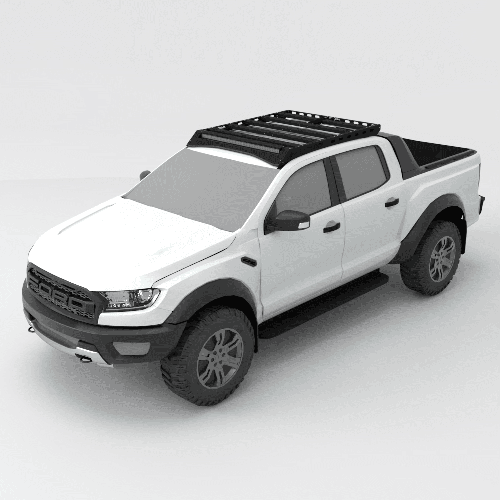 Ford Ranger T6-T8 DC Roof Rack detail