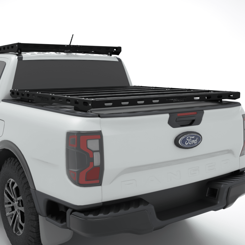 Ford Ranger T9 Double Cab Bed Rack detail