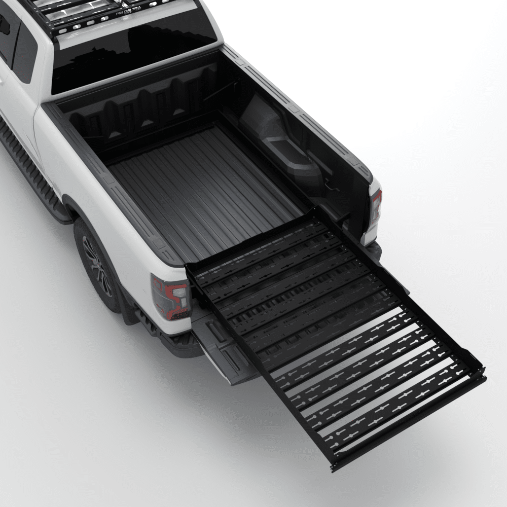 Ford Ranger T9 Extra Cab Bed Slide detail