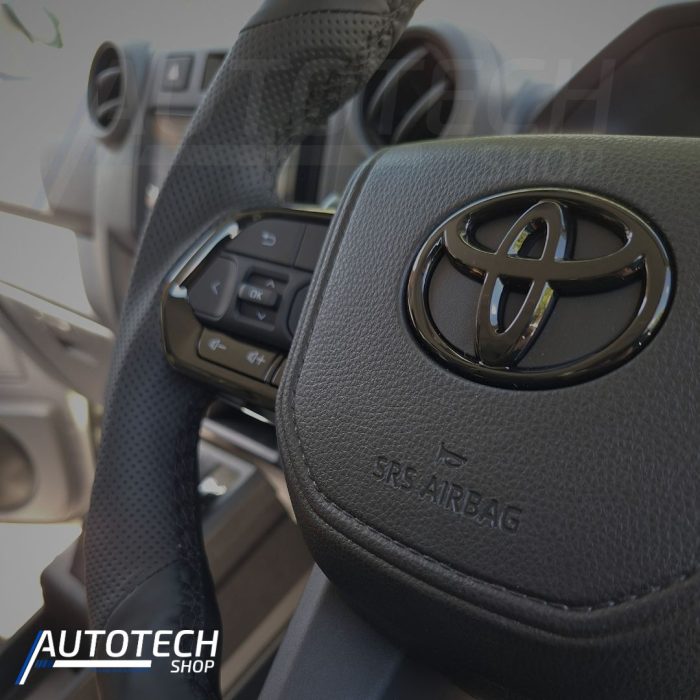 GR300 Sport Full Black Leather Steering Wheel