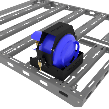 Gas Bottle Bracket Lockable detail