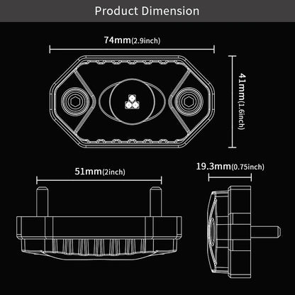 Flex RGB Rock light kit ( x6 ) - image 6