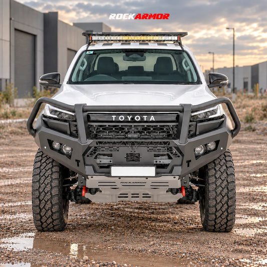 Toyota Hilux Travo N90 GD6 Bull Bar - Rockarmor GT - image 2