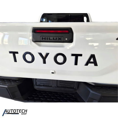 Toyota Hilux Travo 2026 Tailgate Sticker Black | OEM-Style Rear Upgrade