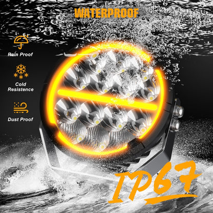 D.A.G Fire Phoenix 6.5'' DRL LED SPOTLIGHT SET - image 5