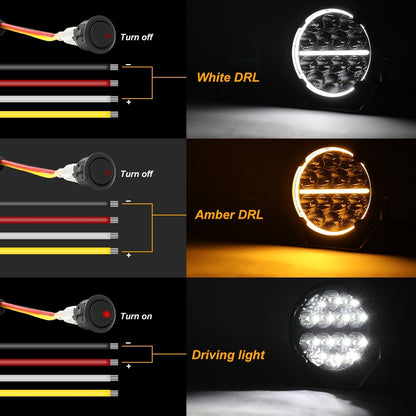 D.A.G Fire Phoenix 6.5'' DRL LED SPOTLIGHT SET - image 7
