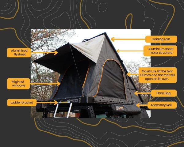 Quick Pitch Aero Rooftop Tent - image 9