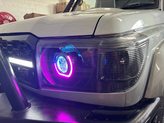 Toyota Land Cruiser 70, 76, 78, 79 Series LED Headlights
