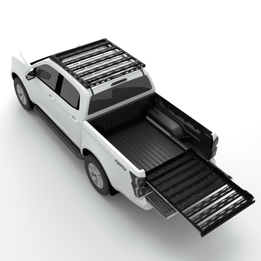 Isuzu D-Max Double Cab Bed Slide detail