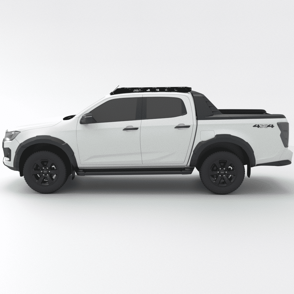 Isuzu D-Max DC Roof Rack detail
