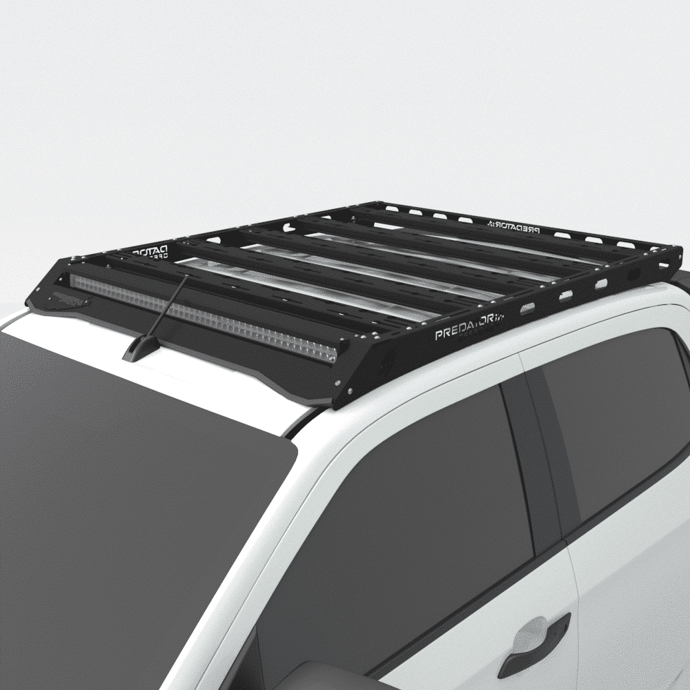 Isuzu D-Max DC Roof Rack fitted