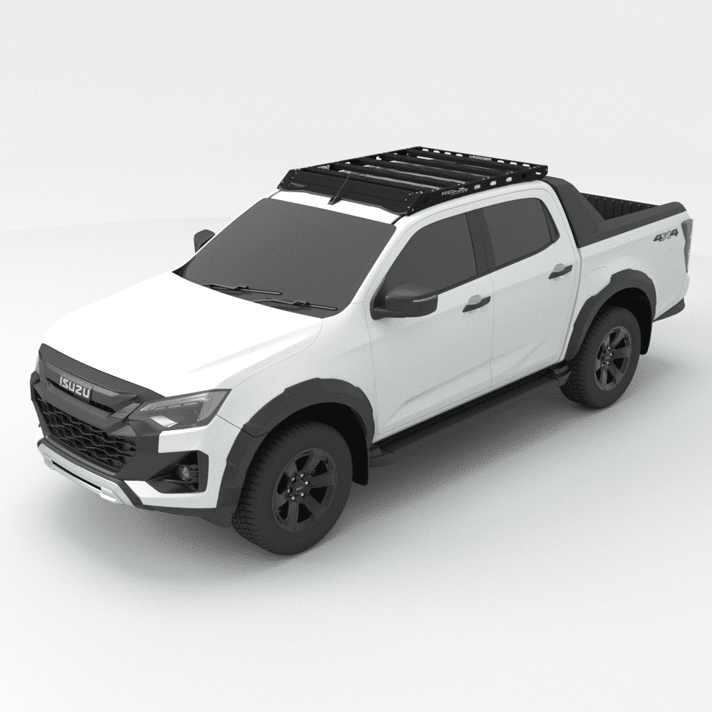 Isuzu D-Max DC Roof Rack detail