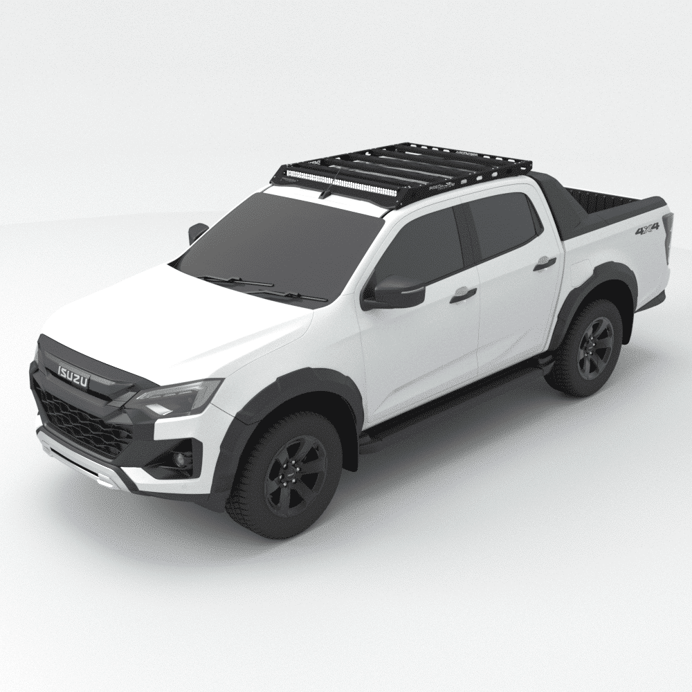 Isuzu D-Max DC Roof Rack detail