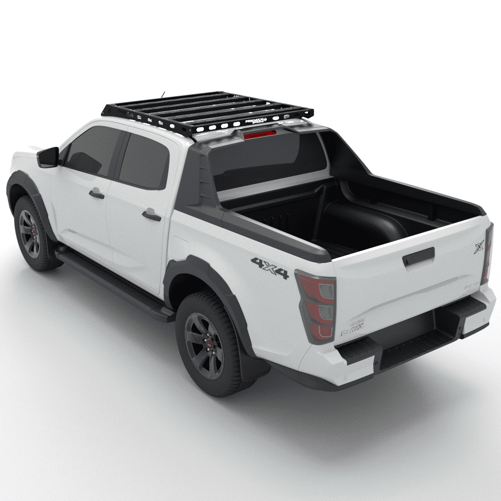 Isuzu D-Max DC Roof Rack detail
