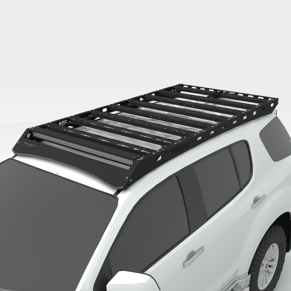 Isuzu Mu-X Gen 1 Roof Rack fitted