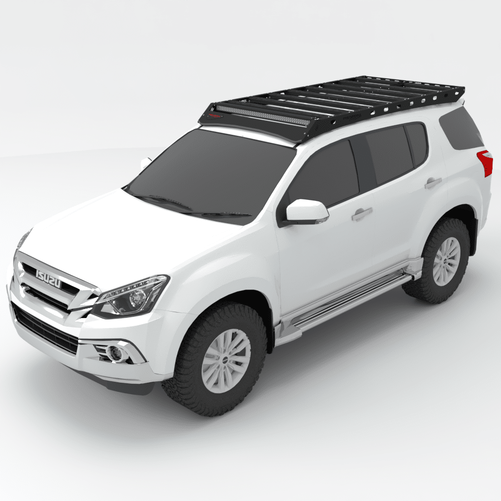 Isuzu Mu-X Gen 1 Roof Rack detail