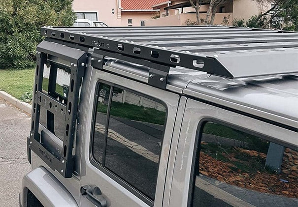 Wrangler 4 Door JK Roof Rack detail