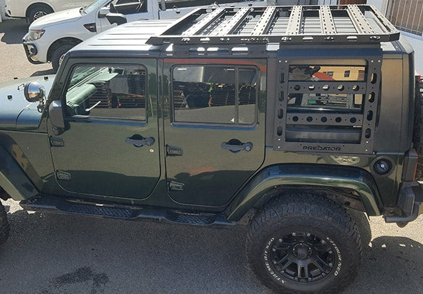 Wrangler 4 Door JK Roof Rack detail