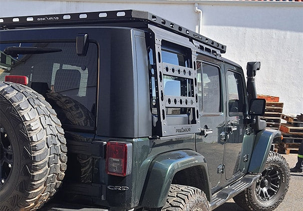 Wrangler 4 Door JK Roof Rack detail